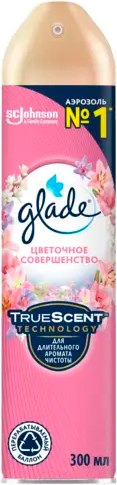 Изображение товара Освежитель воздуха Glade Цветочное совершенство (300мл)
