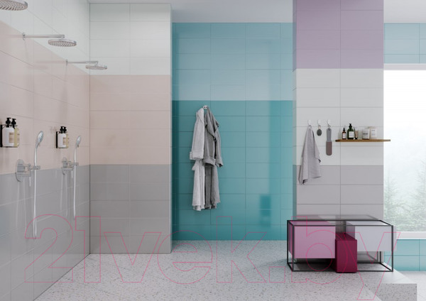 Изображение товара Плитка PiezaRosa Аккорд 130021 (200x450, мята)