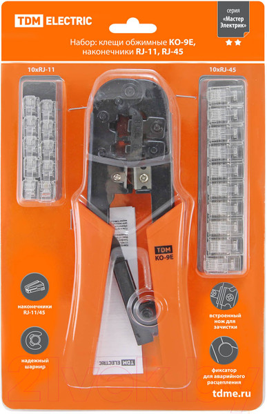 Изображение товара Инструмент обжимной TDM SQ1001-0207