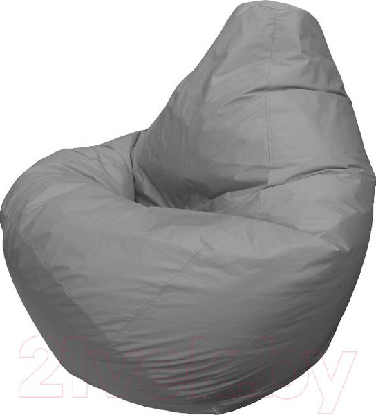 Изображение товара Бескаркасное кресло Flagman Груша Мега XXXL Г3.1-12 (светло-серый)