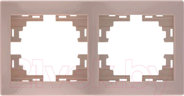 Изображение товара Рамка для выключателей и розеток Lezard Mira 701-0300-147