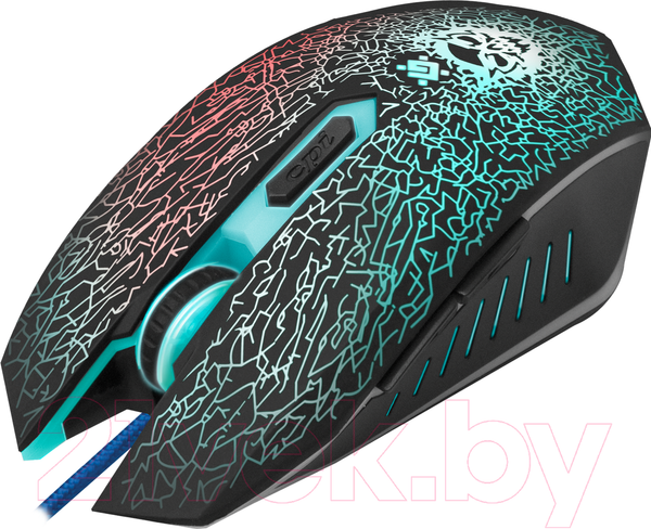 Изображение товара Комплект клавиатура и мышь Defender Target MKP-350 / 52350 (с ковриком и наушниками)