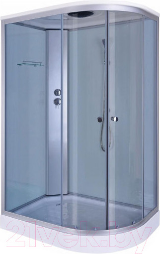 Изображение товара Душевая кабина Coliseum TM-120 L (белый/тонированное стекло)