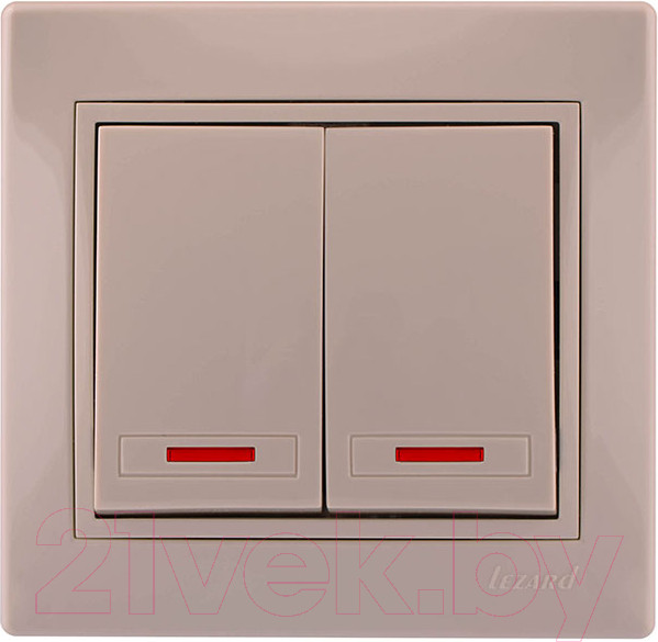 Изображение товара Выключатель Lezard Mira 701-0303-112