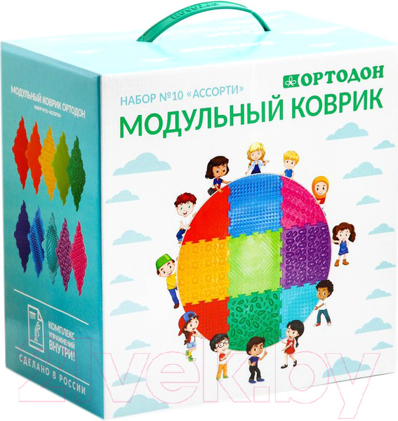 Изображение товара Коврик-пазл Орто №10 Ассорти / 4459145