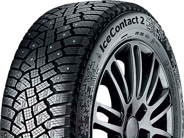 Изображение товара Зимняя шина Continental IceContact 2 SUV 235/55R20 105T (шипы)