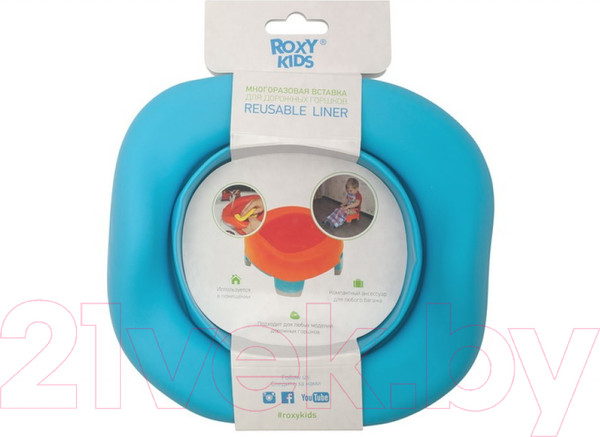 Изображение товара Вставка для детского горшка Roxy-Kids ML-235RU-B (голубой)