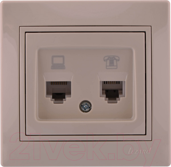 Изображение товара Розетка Lezard Mira 701-0303-143