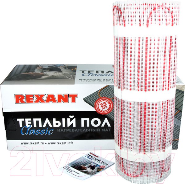 Изображение товара Теплый пол электрический Rexant Classic RNX-10.0-1500 / 51-0519-2