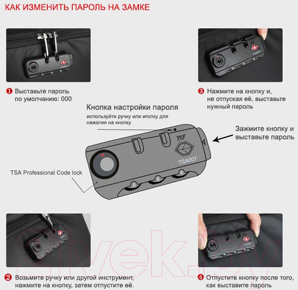 Изображение товара Рюкзак Tigernu T-B3669 15.6" (черный/коричневый)