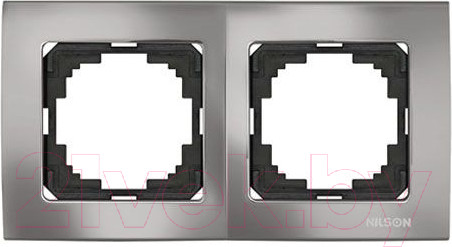 Изображение товара Рамка для выключателей и розеток Nilson Touran Lux 22FME0092