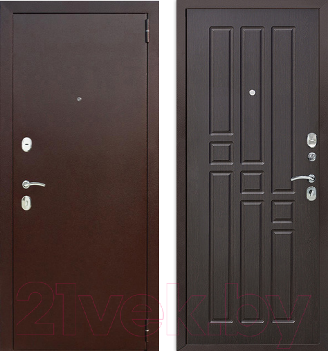 Изображение товара Входная дверь Гарда 8мм Венге (96x205, правая)