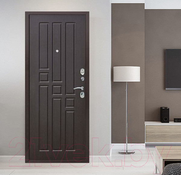 Изображение товара Входная дверь Гарда  8мм Венге (86x205, правая)