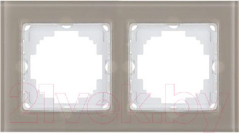 Изображение товара Рамка для выключателей и розеток Nilson Alegra 25BR0092