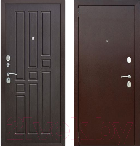 Изображение товара Входная дверь Гарда 8мм Венге (96x205, левая)