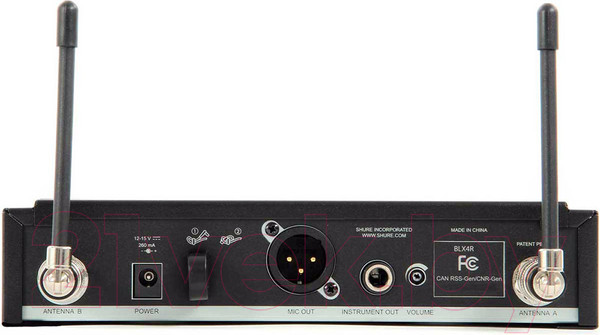 Изображение товара Микрофон Shure BLX24RE/B58 M17