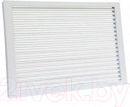 Изображение товара Решетка вентиляционная Viento ПВХ 600x300 (белый)