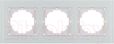 Изображение товара Рамка для выключателей и розеток Nilson Alegra 25WH0093