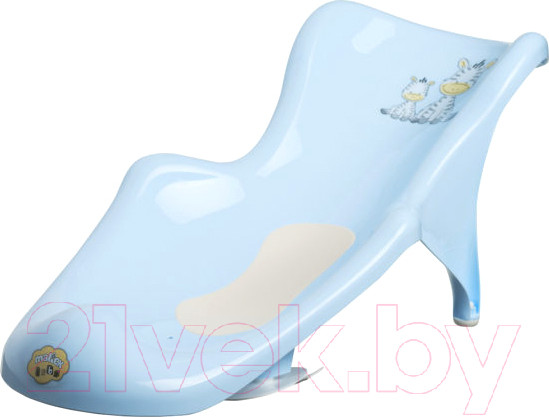Изображение товара Горка для купания Maltex Зебра / 6654 (голубой)