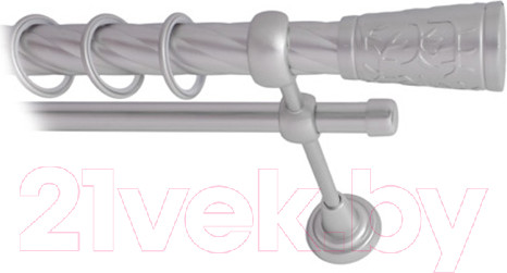 Изображение товара Карниз для штор Lm Decor Византия 066 2р витой 25/16мм (сатин, 2.8м)