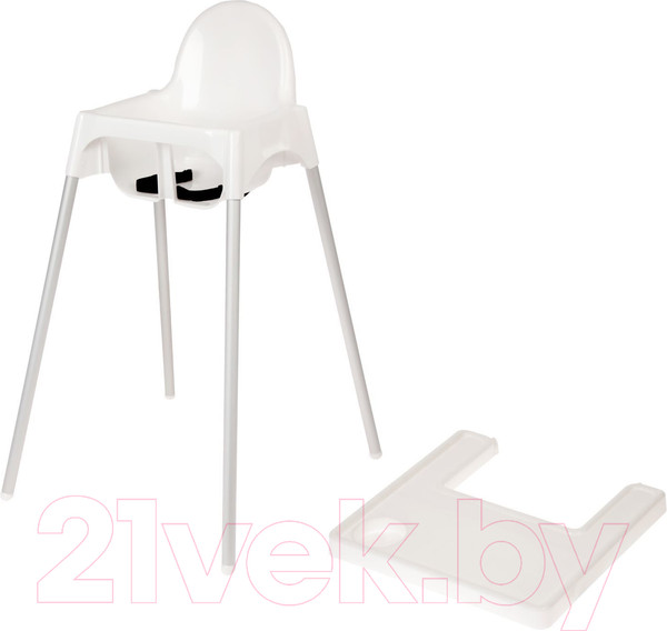 Изображение товара Стульчик для кормления Альтернатива М6247 (белый)