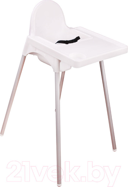 Изображение товара Стульчик для кормления Альтернатива М6247 (белый)