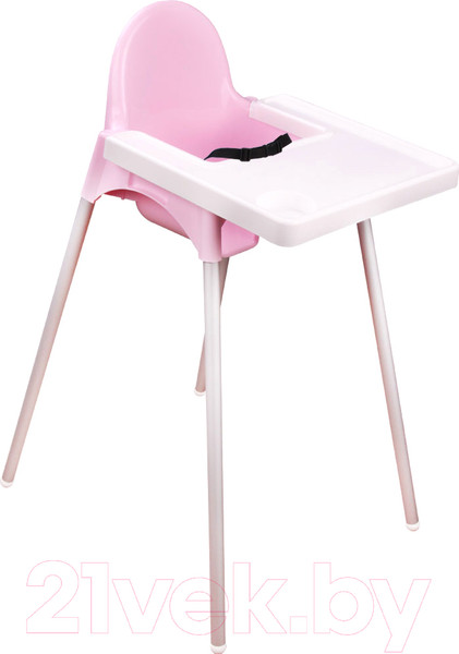 Изображение товара Стульчик для кормления Альтернатива М6248 (розовый)
