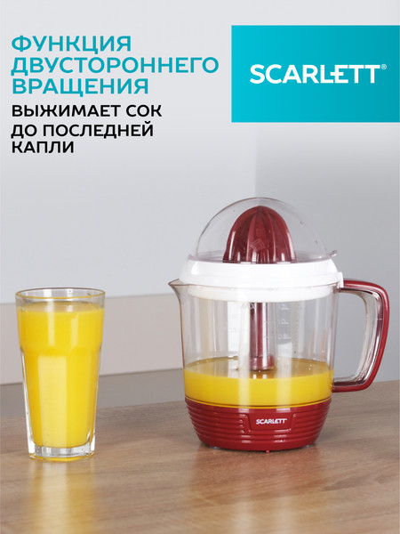 Изображение товара Соковыжималка электрическая Scarlett SC-JE50C08
