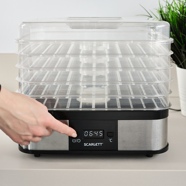 Изображение товара Сушилка для овощей и фруктов Scarlett SC-FD421T19