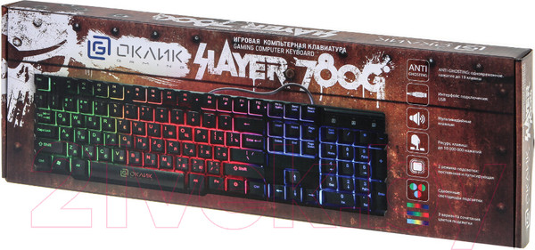 Изображение товара Клавиатура Оклик Slayer 780G / 412899