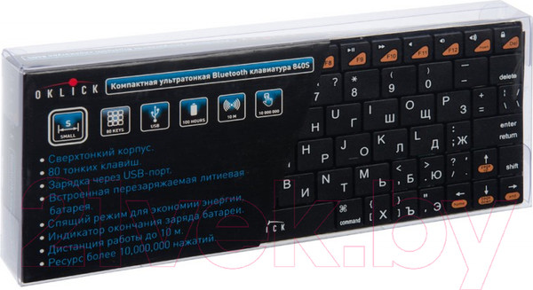 Изображение товара Клавиатура Оклик 840S (черный)