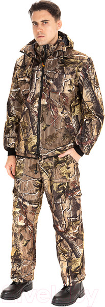 Изображение товара Костюм для охоты и рыбалки Huntsman Тайга-3 деми Alova Светлый лес (44-46/170)