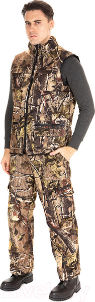 Изображение товара Костюм для охоты и рыбалки Huntsman Тайга-3 деми Alova Светлый лес (60-62/188)
