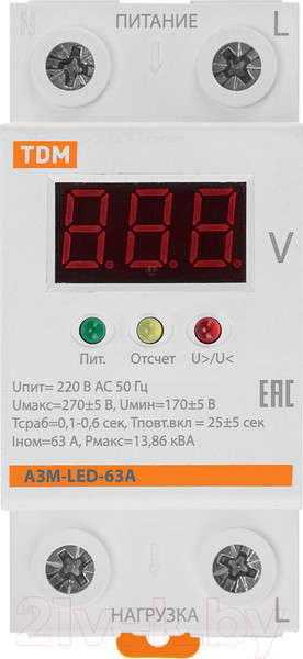Изображение товара Реле напряжения TDM SQ1504-0020