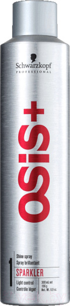 Изображение товара Спрей для укладки волос Schwarzkopf Professional Osis+ Sparkler с бриллиантовым блеском (300мл)
