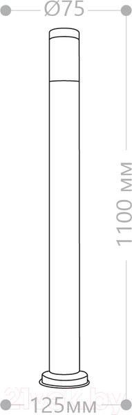 Изображение товара Фонарь уличный Feron DH022-1100 / 11808