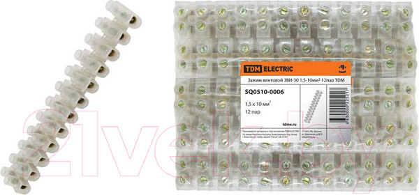 Изображение товара Клеммная колодка TDM SQ0510-0006