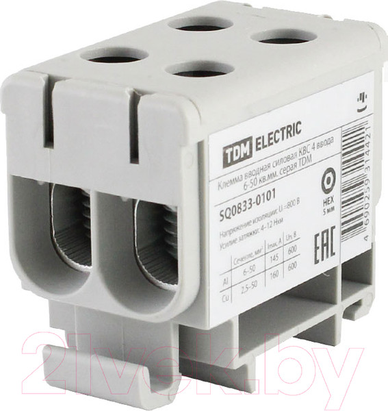 Изображение товара Клемма TDM SQ0833-0101