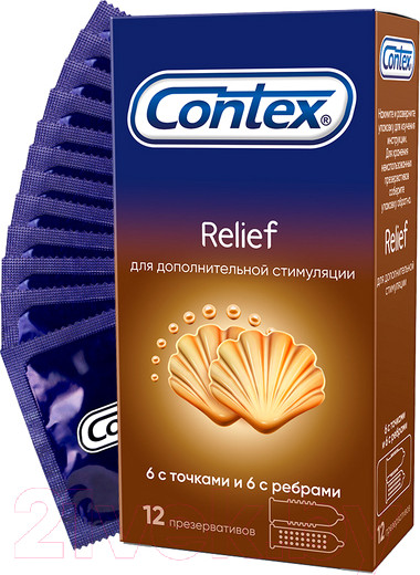 Изображение товара Презервативы Contex Relief №12