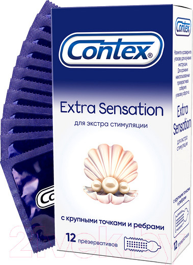 Изображение товара Презервативы Contex Extra Sensation №12