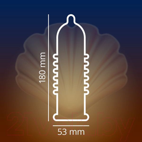 Изображение товара Презервативы Contex Ribbed №3