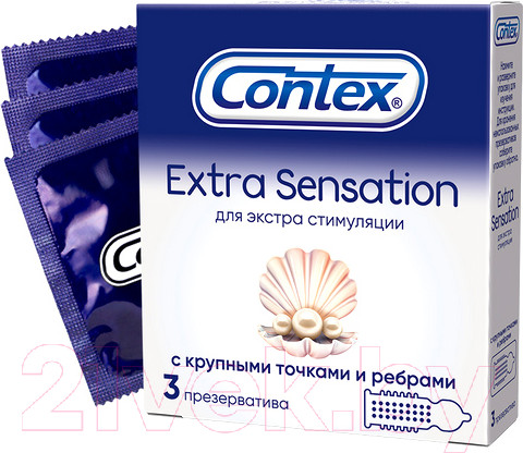 Изображение товара Презервативы Contex Extra Sensation №3