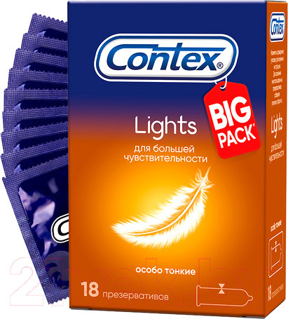 Изображение товара Презервативы Contex Lights №18