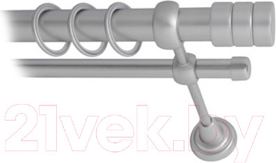 Изображение товара Карниз для штор Lm Decor Цилиндр 088 2р гладкий 25/16мм (сатин, 3м)