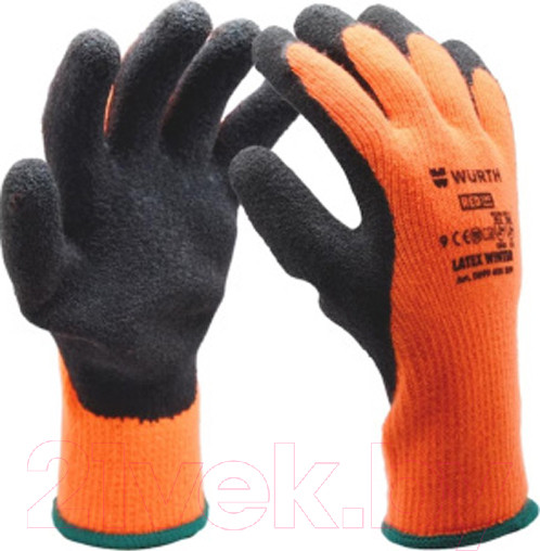 Изображение товара Перчатки защитные Wurth Latex Winter 0899408309 (р.9)
