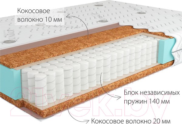 Изображение товара Матрас Kondor Medic Medio 85x190 (бамбук)