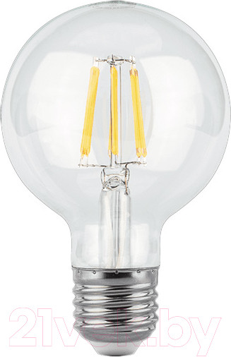 Изображение товара Лампа Gauss Filament E27 6W 2700K / 105802106