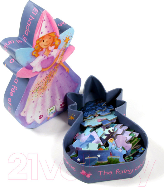 Изображение товара Пазл Djeco Фея и единорог / 07225