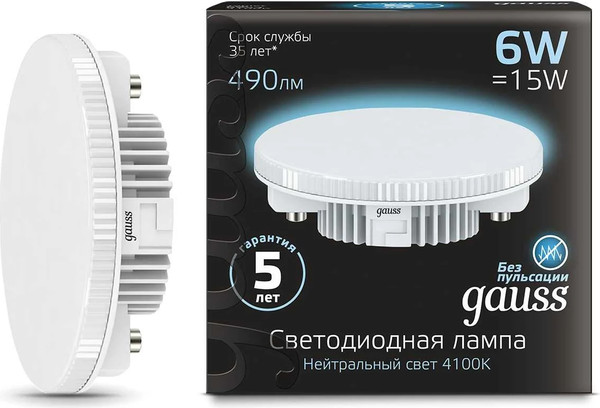Изображение товара Лампа Gauss 108008206