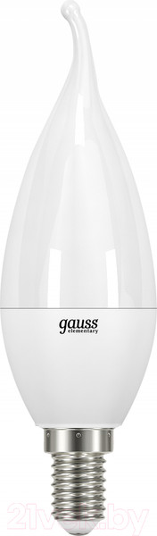 Изображение товара Лампа Gauss Elementary Candle E14 6W 4100K / 34126